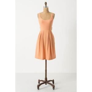 Anthropologie Postage Stamp Rolo Crossover Dress